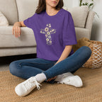 Floral cross bouquet T-Shirt