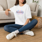 Serenity Cloud Illustration T-Shirt