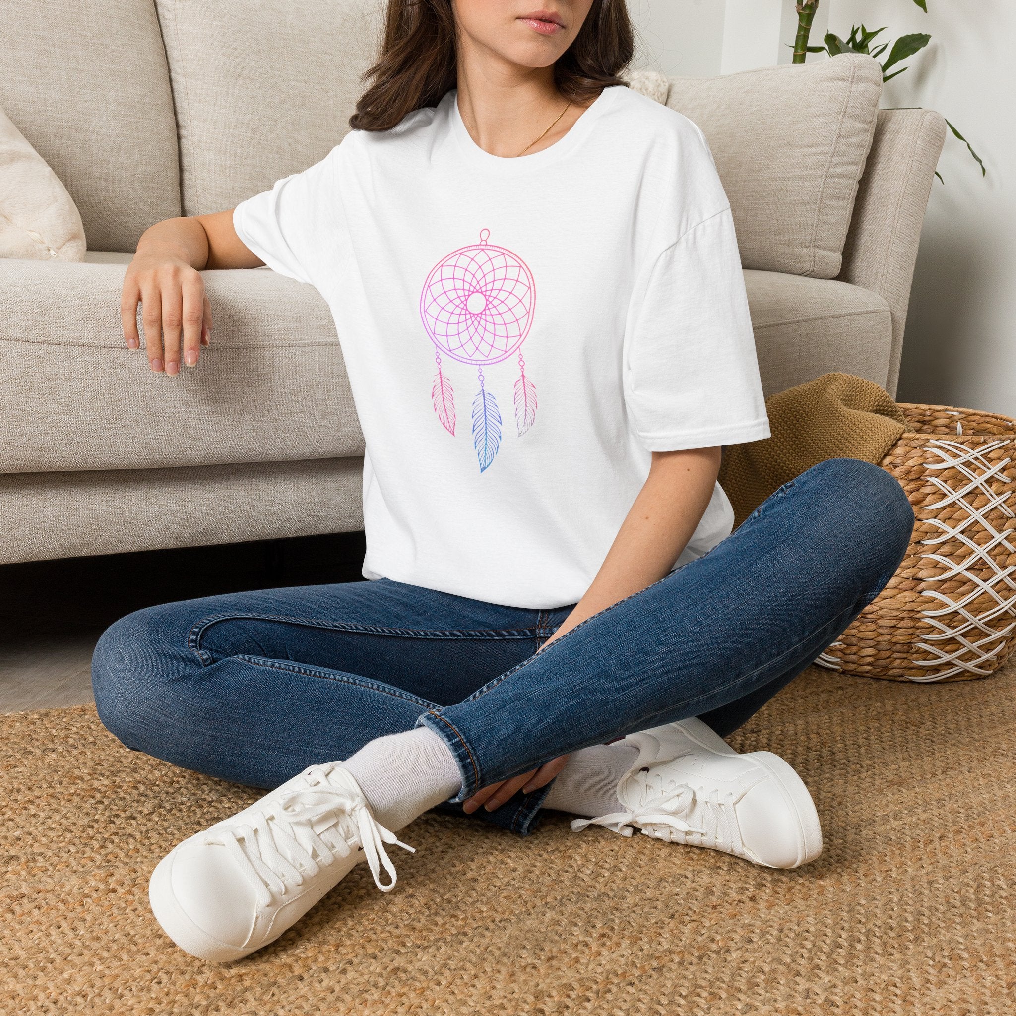 Dreamcatcher with Feathers T-Shirt