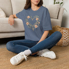 Floral Heart Rosary T-Shirt
