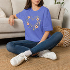 Floral Heart Rosary T-Shirt