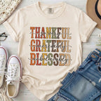 Thankful Grateful Blessed T-Shirt