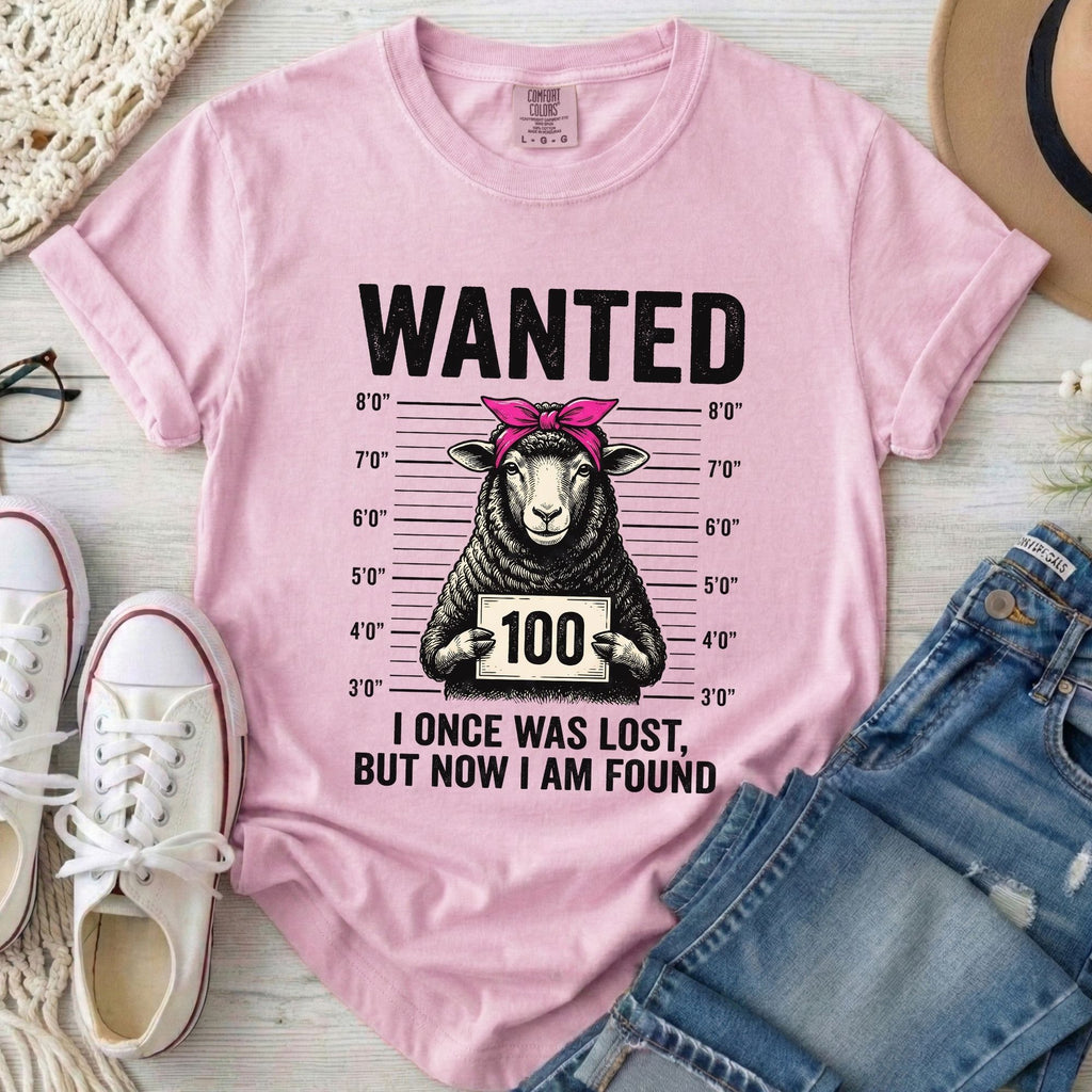 Wanted Sheep Lost But Found T-Shirt