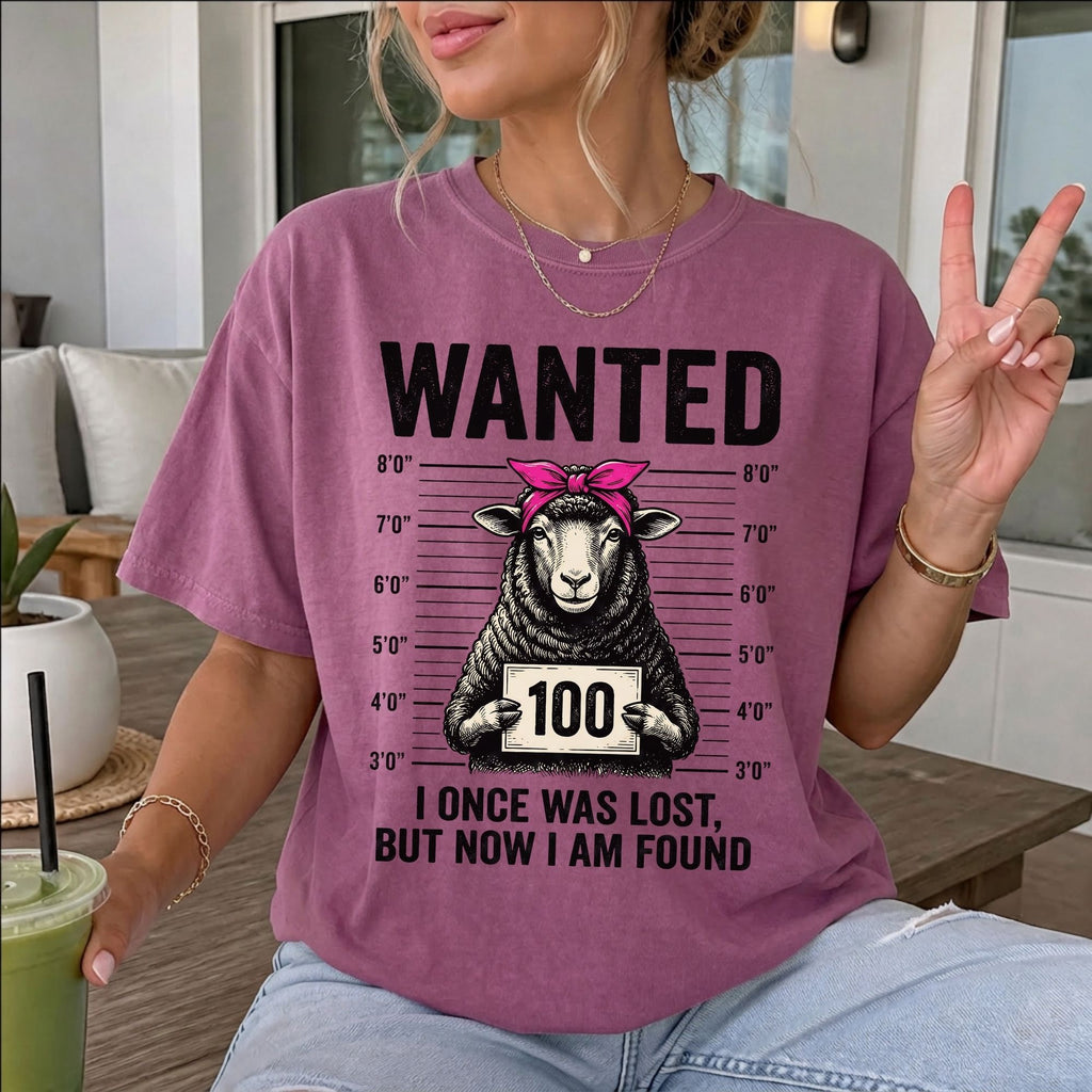 Wanted Sheep Lost But Found T-Shirt