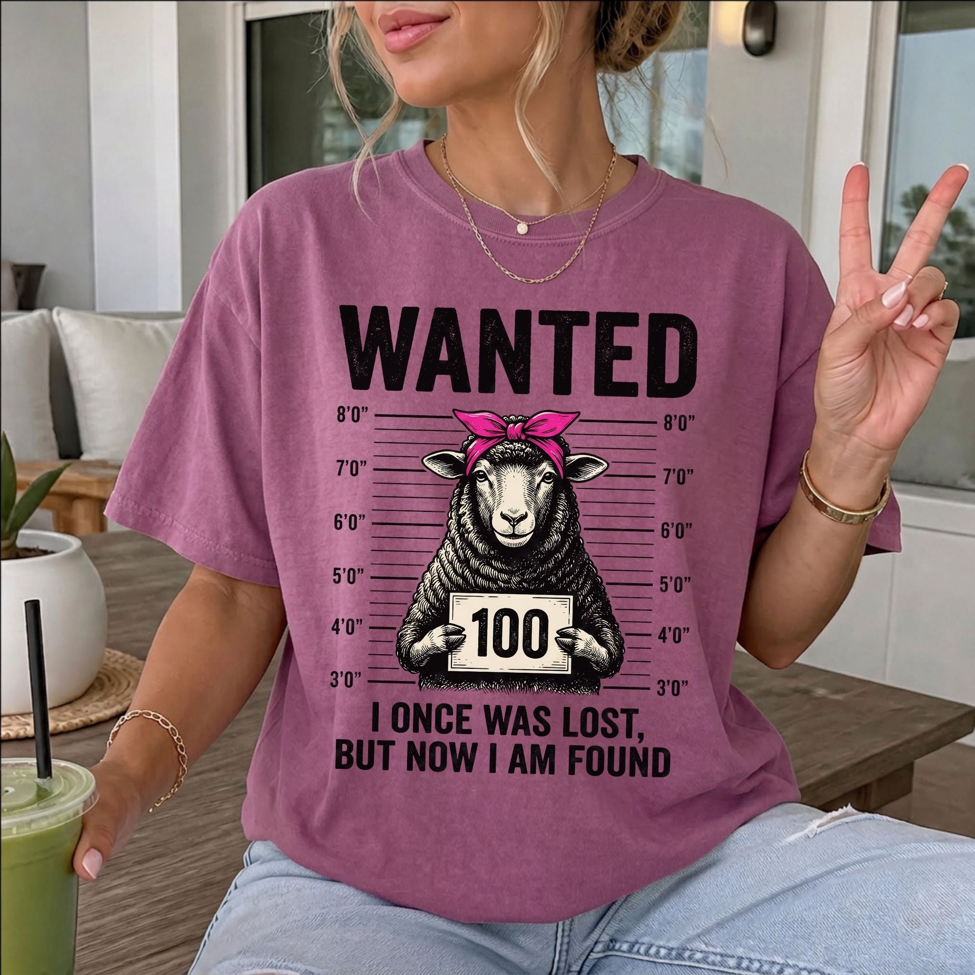 Wanted Sheep Lost But Found T-Shirt