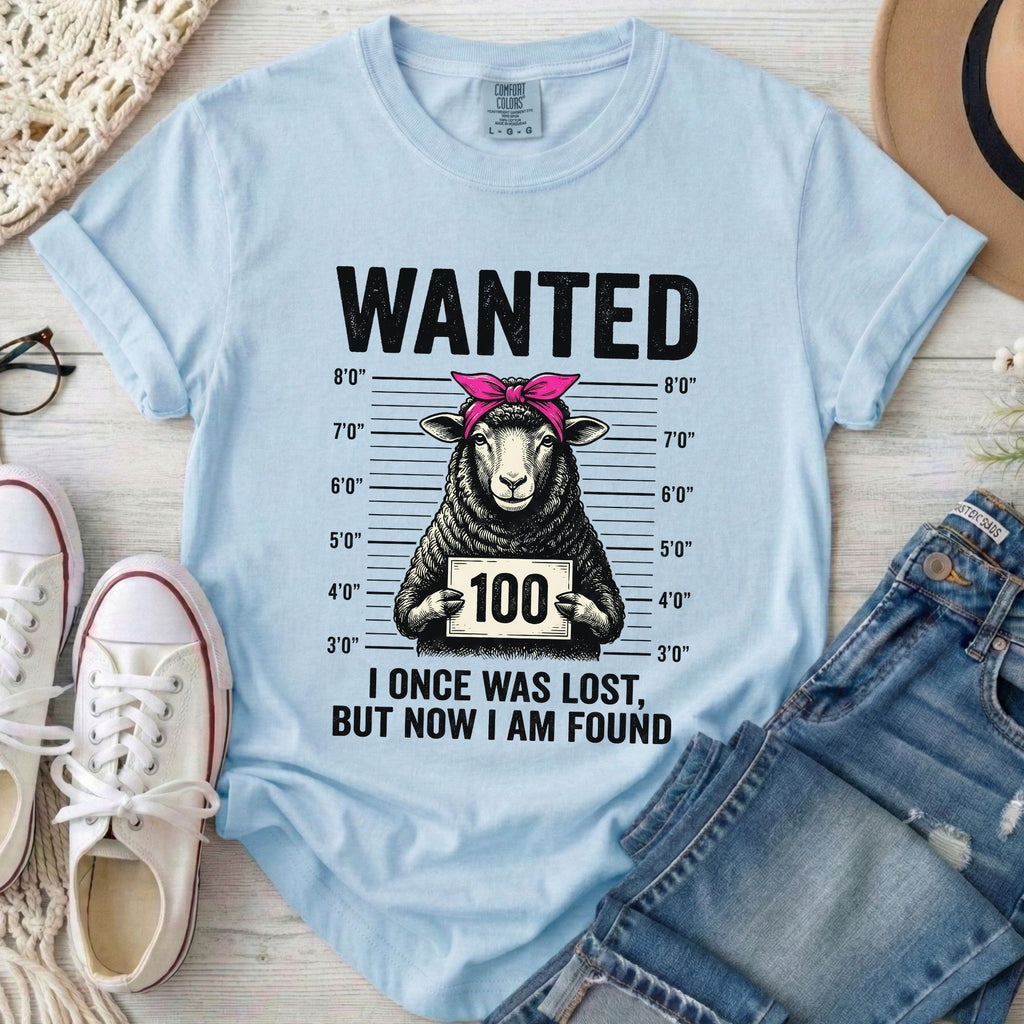 Wanted Sheep Lost But Found T-Shirt