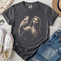 Jesus Selfie Christian Comfort Colors T-Shirt in Pepper