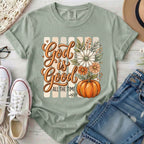 God Is Good All the Time Christian Comfort Colors T-Shirt in Bay