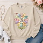Choose Joy Everyday Christian sweatshirt in Sand