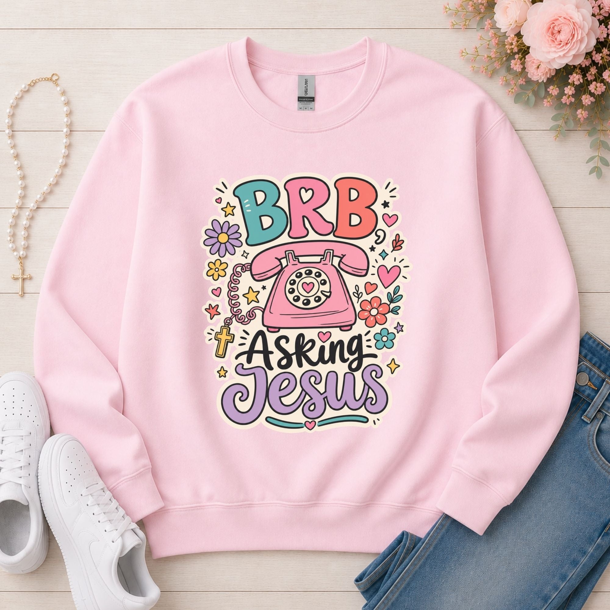 BRB Asking Jesus Sweatshirt