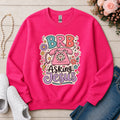 BRB Asking Jesus Christian sweatshirt in Heliconia