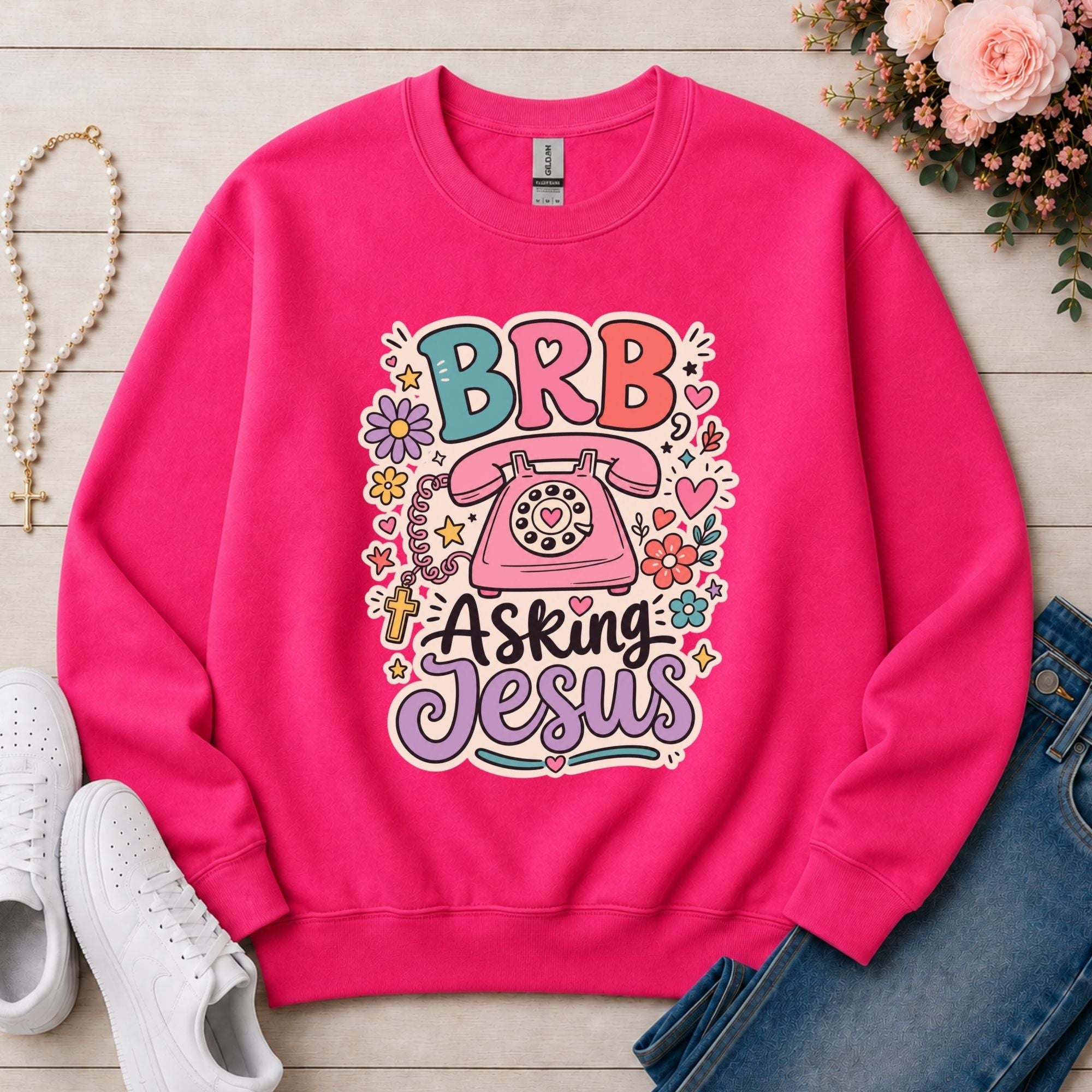 BRB Asking Jesus Sweatshirt