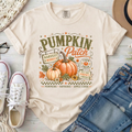 Pumpkin Patch Fall Comfort Colors T-Shirt in Ivory