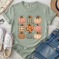 Cozy Pumpkins Comfort Colors T-Shirt in Bay