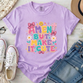 Amen But Make It Cute Christian Comfort Colors T-Shirt in Orchid