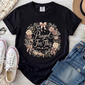 Prayed For This Christian Comfort Colors T-Shirt in Black