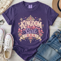 Kingdom Girl Era Christian Comfort Colors T-Shirt in Grape