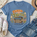 Tuned to Truth Christian Comfort Colors T-Shirt in Blue Jean
