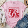 Christian Christmas Comfort Colors T-Shirt in Blossom