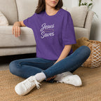 Jesus Saves Halo T-Shirt