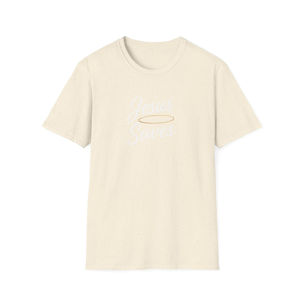 Jesus Saves Halo T-Shirt
