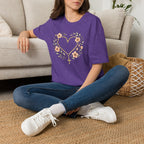 Floral Heart Rosary T-Shirt