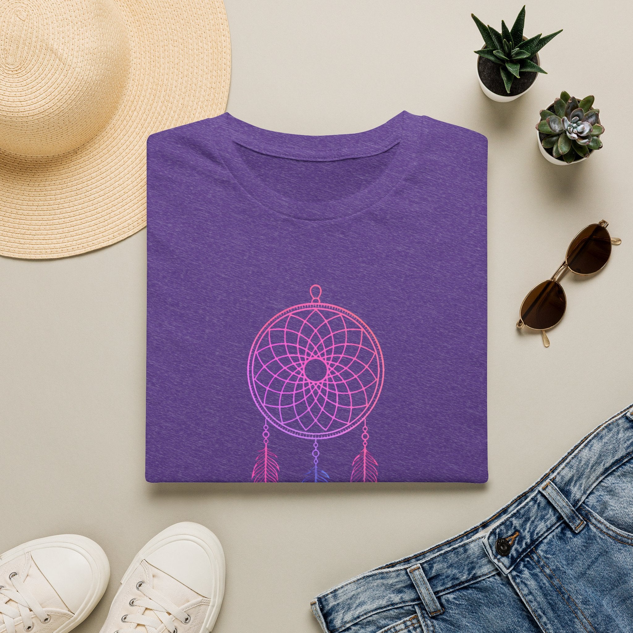 Dreamcatcher with Feathers T-Shirt