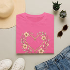 Floral Heart Rosary T-Shirt