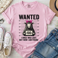 Wanted Sheep Lost But Found Christian Comfort Colors T-Shirt in Blossom