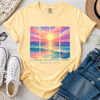 His Mercies Are New Every Morning Christian Comfort Colors T-Shirt in Butter
