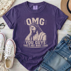 OMG You Guys That's Not What I Said Christian Comfort Colors T-Shirt in Grape