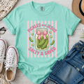 Pickles And Jesus Christian Comfort Colors T-Shirt in Island Reef
