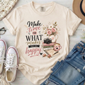Make Time Christian Comfort Colors T-Shirt in Ivory