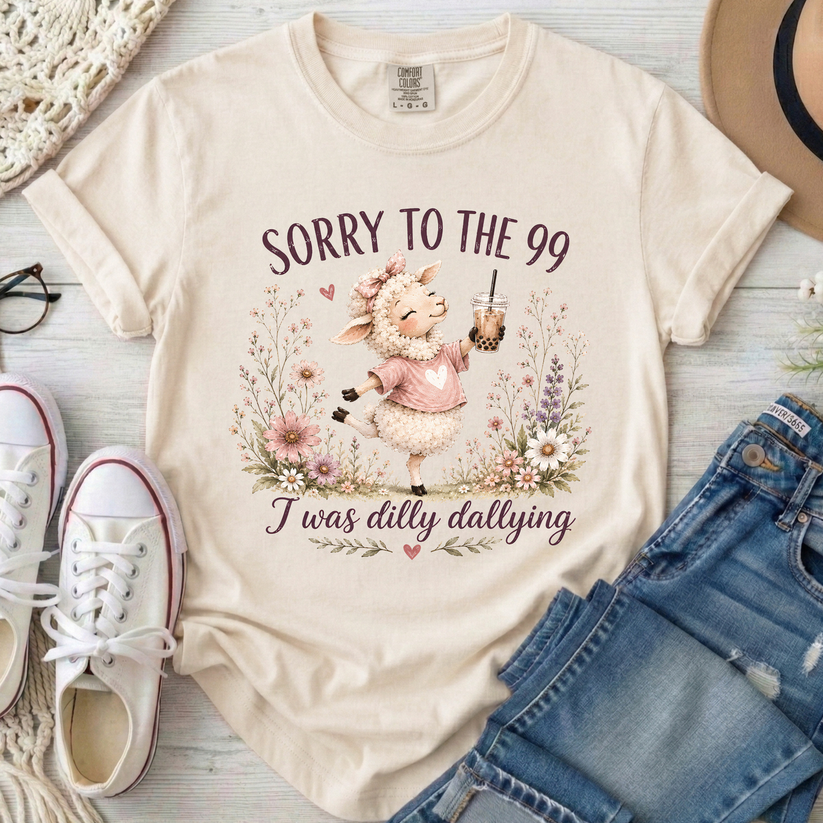Sorry to the 99 Christian Comfort Colors T-Shirt in Ivory